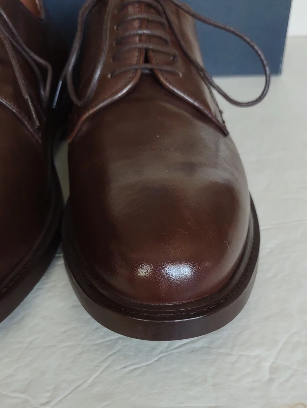 BRAND NEW J.CREW LEATHER LACE- UP
